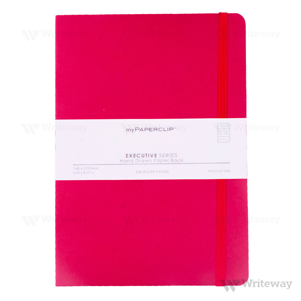 MY PAPERCLIP RED HAND DRAWN BOOK